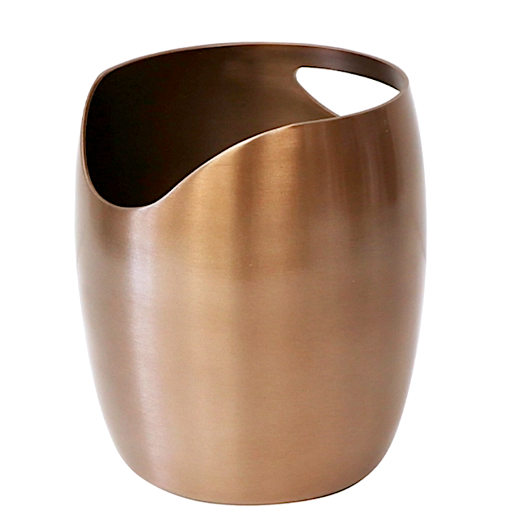Audrey Secchiello Champagne Metal Bronze