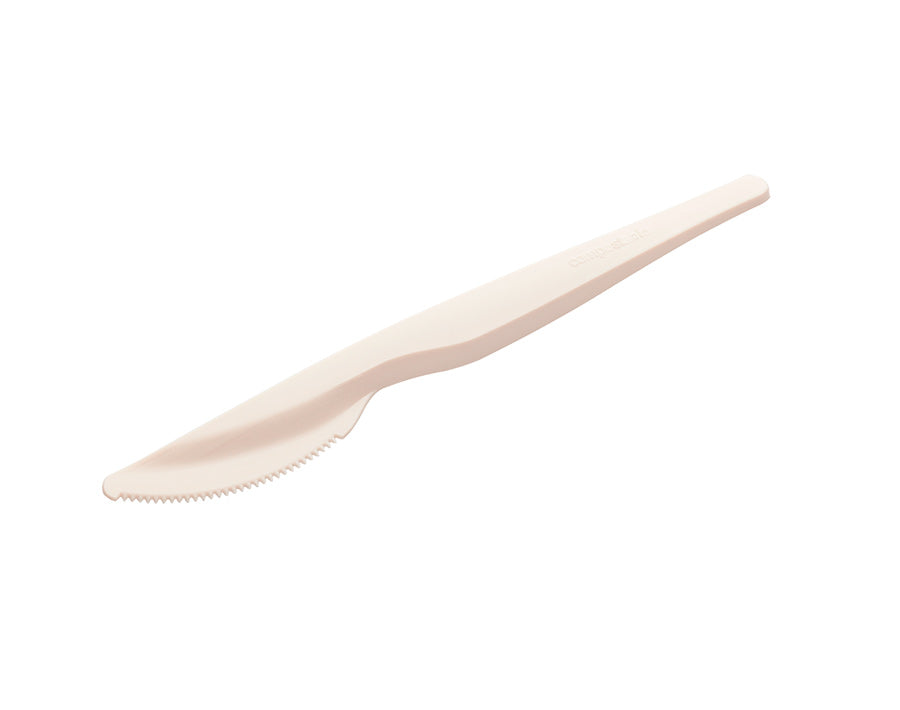 Confezione 100 Coltelli Bio Cm.17 Ecozema