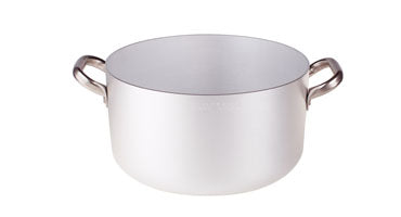 @casseruola Altissima Alluminio 3mm Cm.20 H.14,5 L.3,7 2 Maniglie (fa)