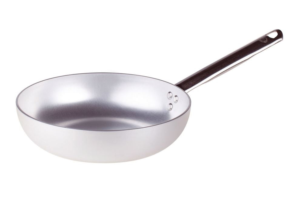 Padella Svasata Alta Cm.28 Alluminio 3mm H.6,5