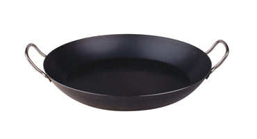 Lionese Tegame Ferro Per Paella Cm.42 H.6 2 Maniglie