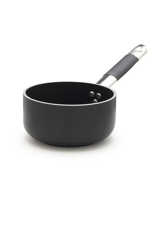 Induzione Al-black Casseruola Cm.16 H.8,6 Lt.1,75 All.5mm 1 Manico Tub