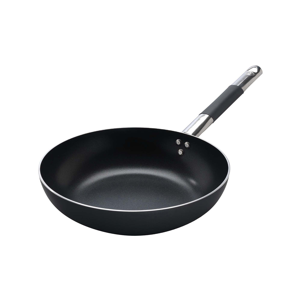 Induzione Al-black Cm.24 Padella Alta Svasata H.6,5 Mm.3