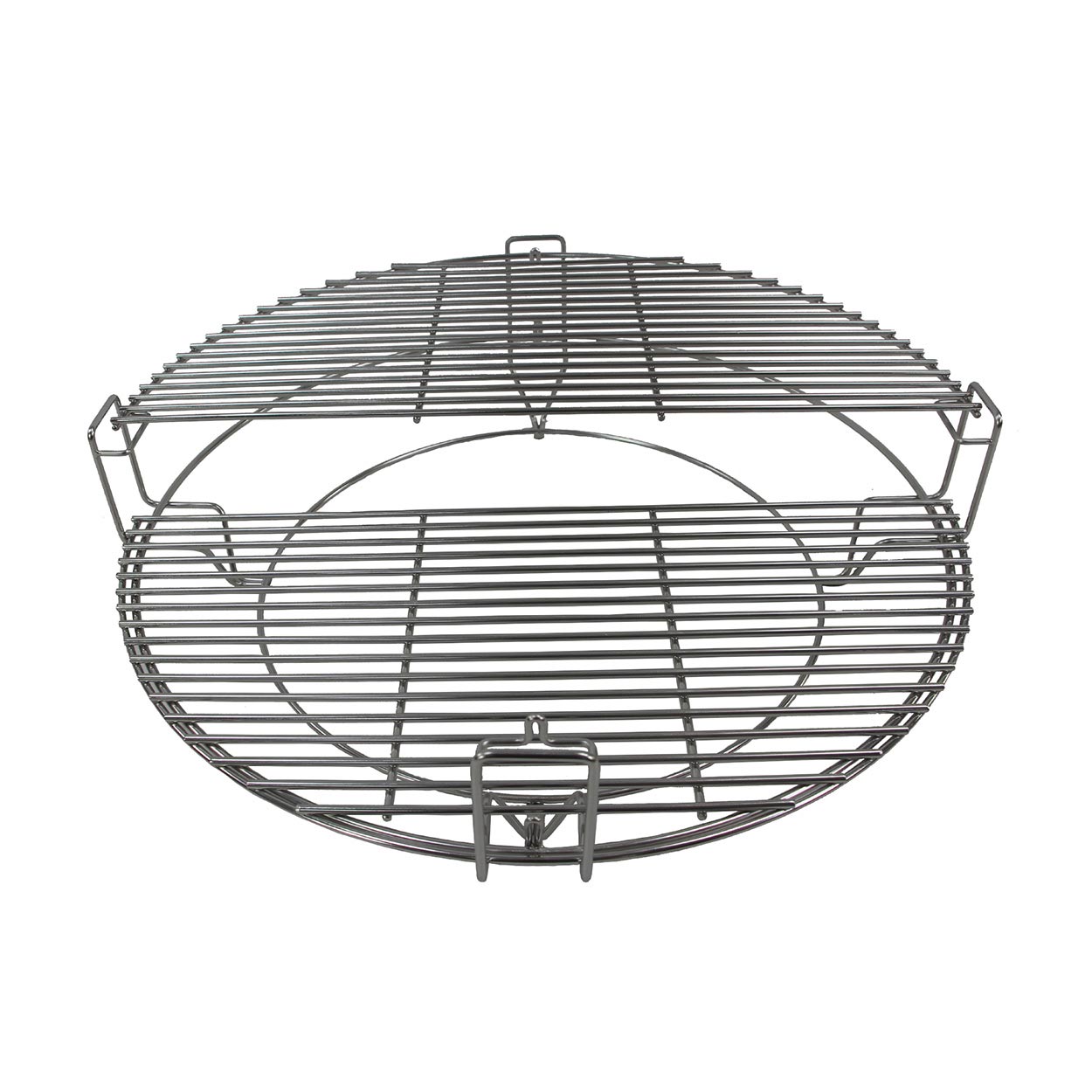 Griglie Due Livelli Acciaio Cm.35x35x15 Per Babbqc
