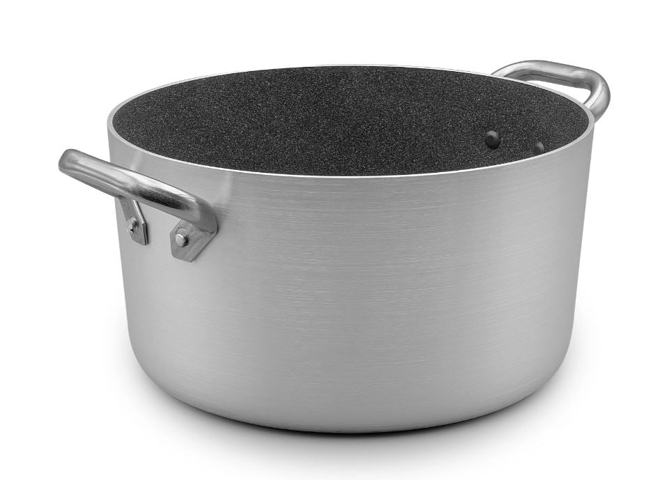 Shark Skin Casseruola Alta Cm.24 Mm.3 Induzione 2 Manici