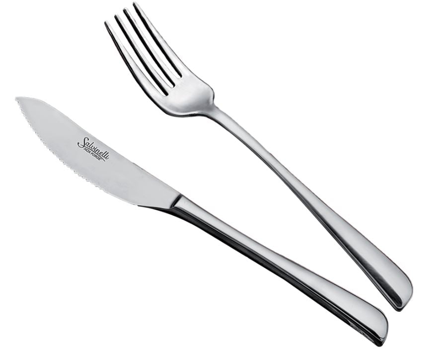 Perpizza Confezione 12 Pezzi Coltello Pizza Forgiato