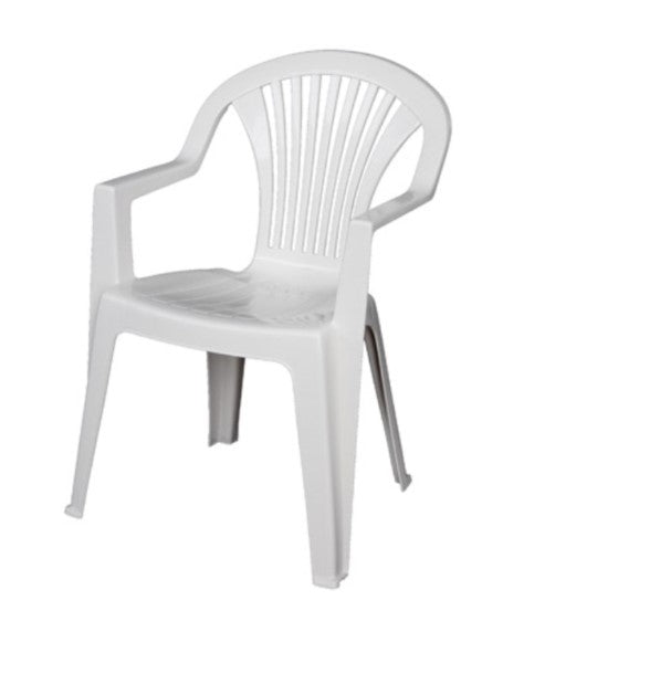 Lido Poltrona Bianco Pp Cm.58x57x81