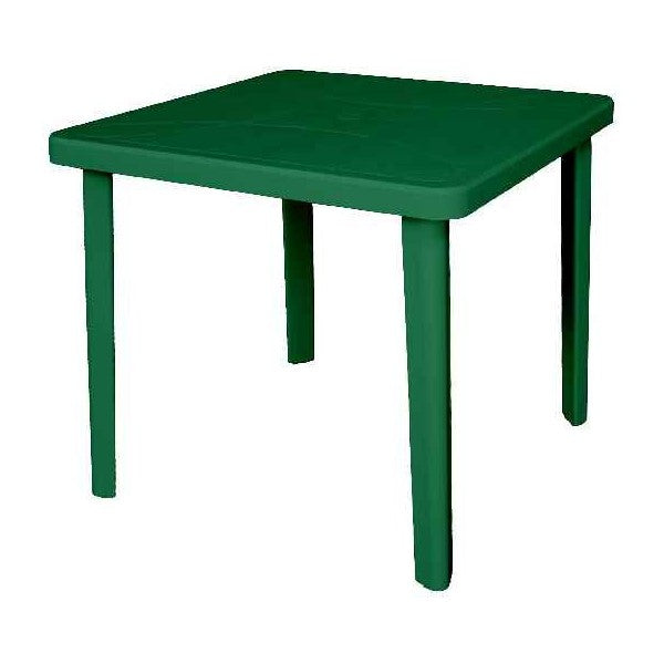 Nettuno Tavolo 80x80 Verde Foresta