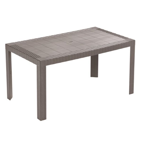 Urano Tavolo Cm.140x80 Tortora