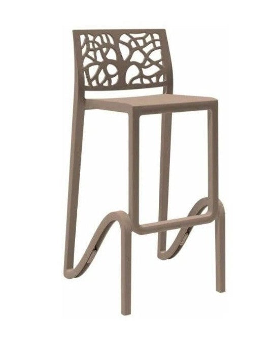 Zefiro Sgabello Cm.75 Tortora