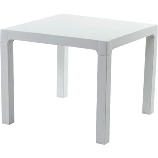 Ares Tavolo Cm.90x90 Bianco Areta