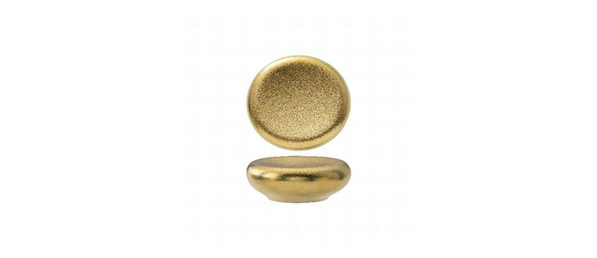 Gemini Gold Piatto Stone Cm.11x10,4x4h