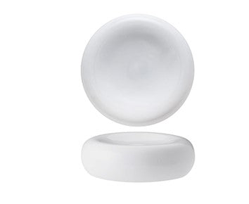 Stone Piatto Gourmet Tondo Cm.11x3,4h Bianco