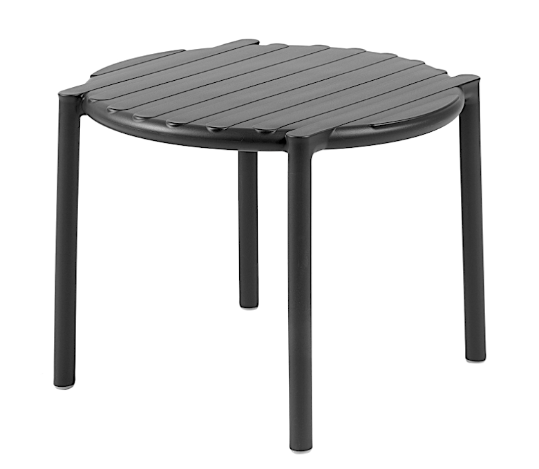 Doga Tavolo Tondo Cm.49,5 Antracite