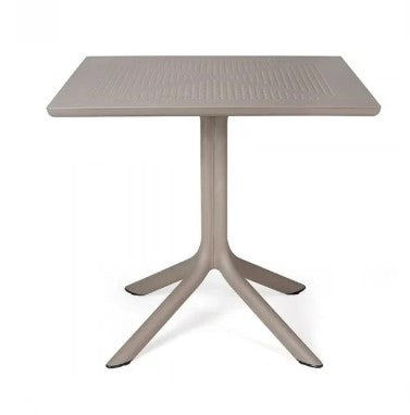 Clip Tavolo Cm.80x80 H.75 Tortora