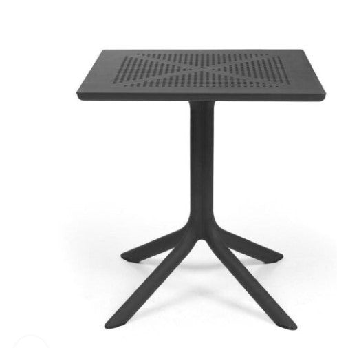 Clip Tavolo Cm.70x70 H.75 Antracite