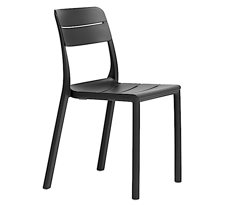 Cassia Sedia Bistrot H.46cm Antracite