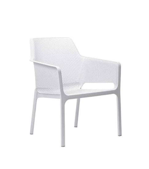 Net Relax Poltrona Cm.67x71x41,5/86,5h Bianco