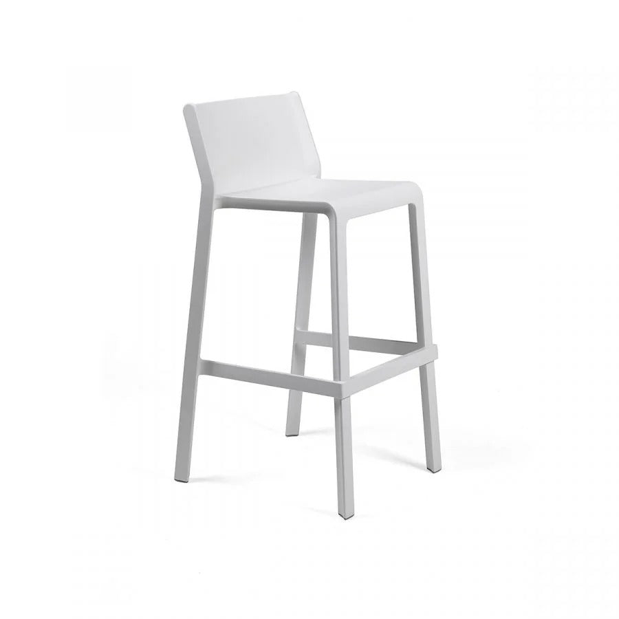 Trill Stool Sgabello H.76cm Bianco