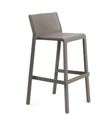 Trill Stool Sgabello H.76cm Tortora