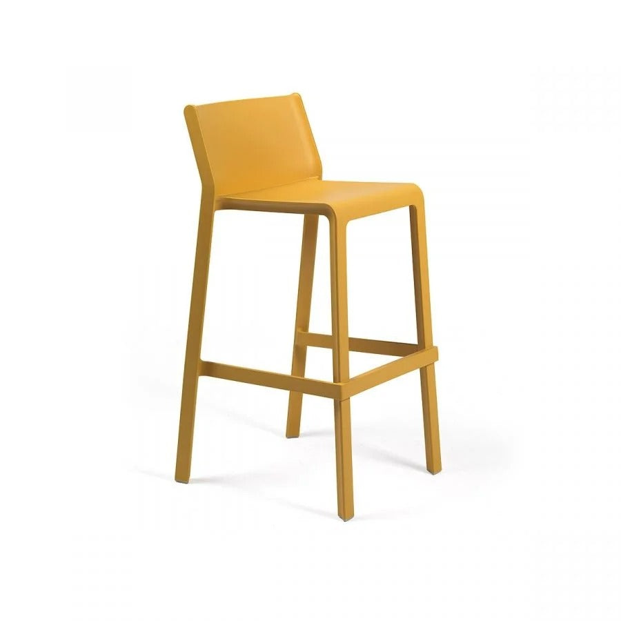 Trill Stool Sgabello Senape H.76cm