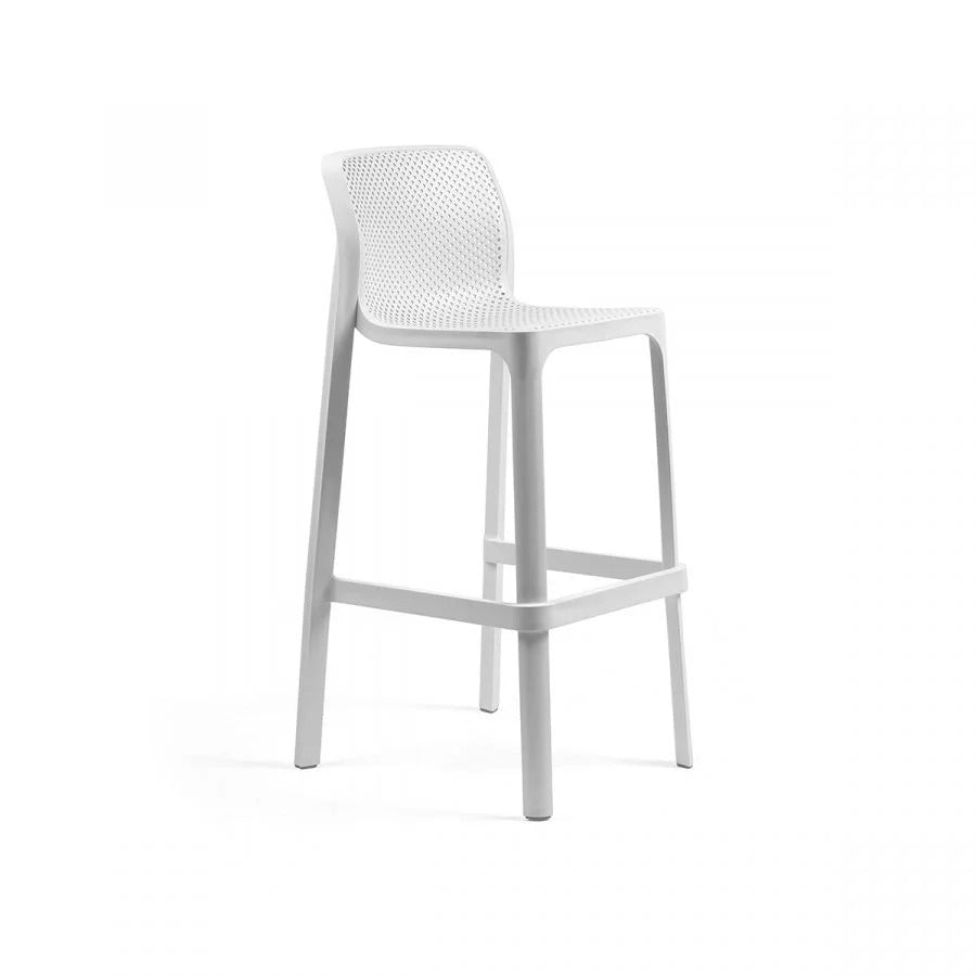 Net Sgabello Bianco H.76cm