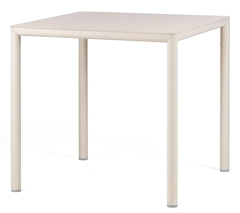 Piave Tavolo 79x79 H.76cm Corda Materia/verniciato Corda