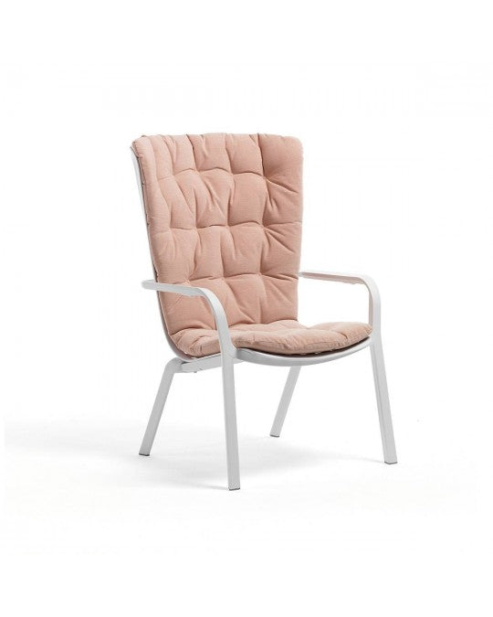 Folio Comfort Cuscino Rosa Quarzo Acrilico Tinto Filo