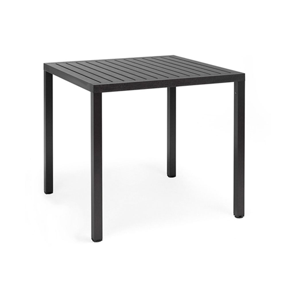 Cube Tavolo Cm.80x80x75,5h Verniciato Antracite