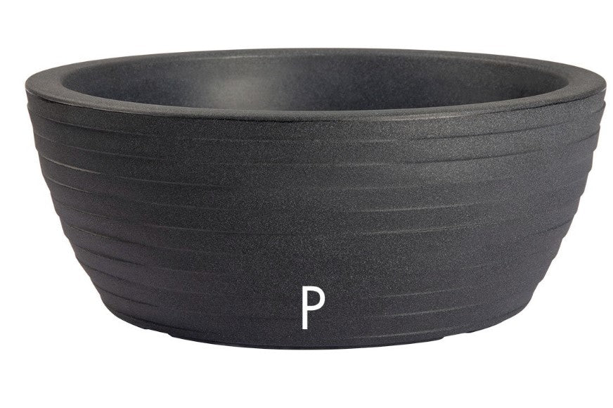 Thetis Elegance Vaso Cm.30 Antracite