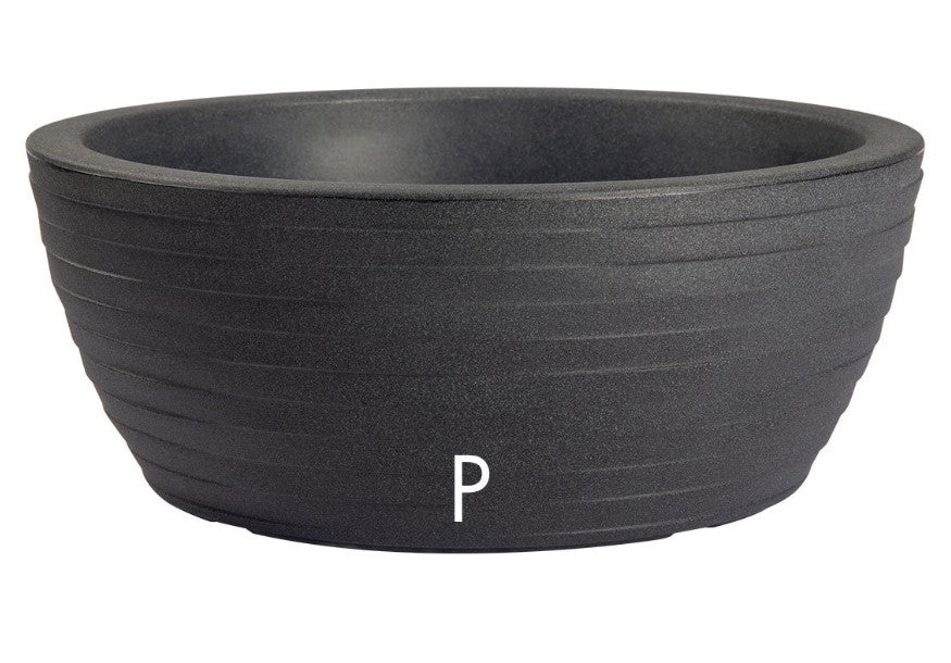 Thetis Elegance Vaso Cm.40 Antracite