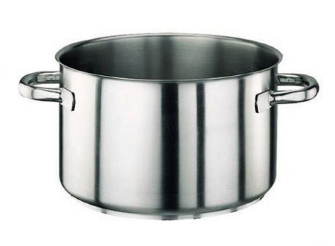 Serie 1000 Casseruola Alta Inox Cm.32 H.19,5 Lt.15,4 2 Maniglie