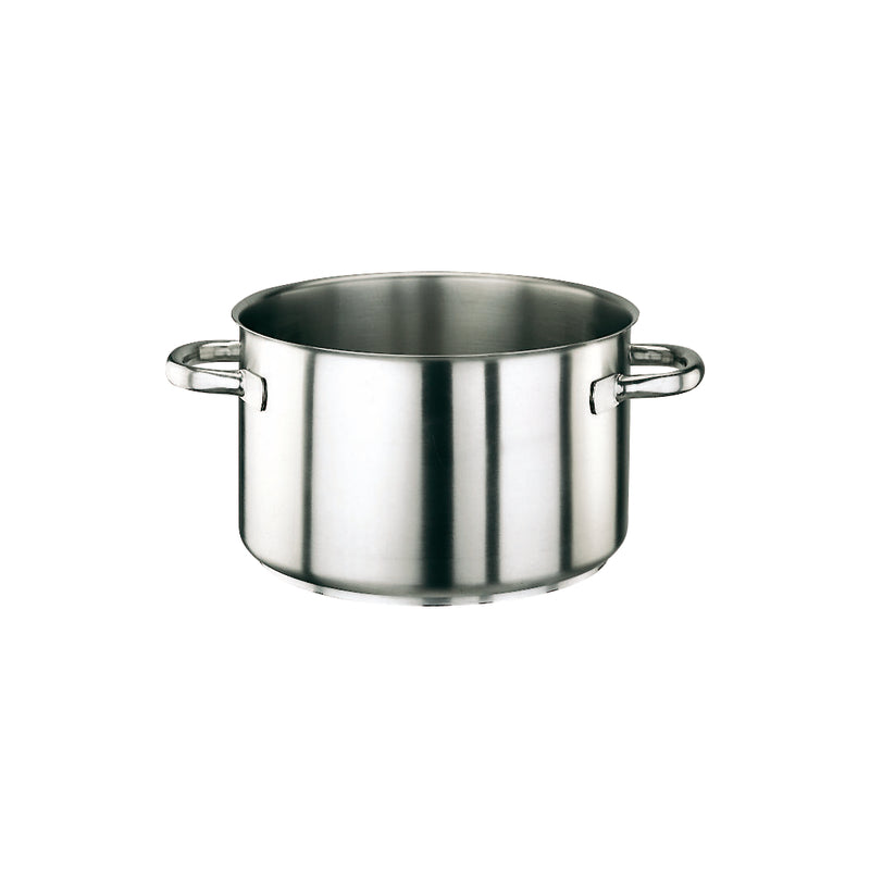 Serie 1000 Casseruola Alta Inox Cm.40 H.24 Lt.30,1 2 Maniglie