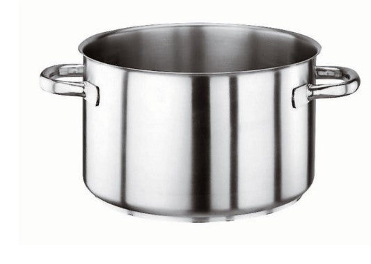 Serie 1000 Casseruola Alta Cm.50 H.30 Lt.58 Acciaio Inox 2 Maniglie