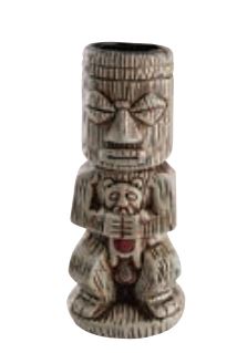 Tiki Mug Ml.500 Ceramica Cm.22h