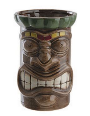 Tiki Mug Ml.550 Ceramica Cm.15h