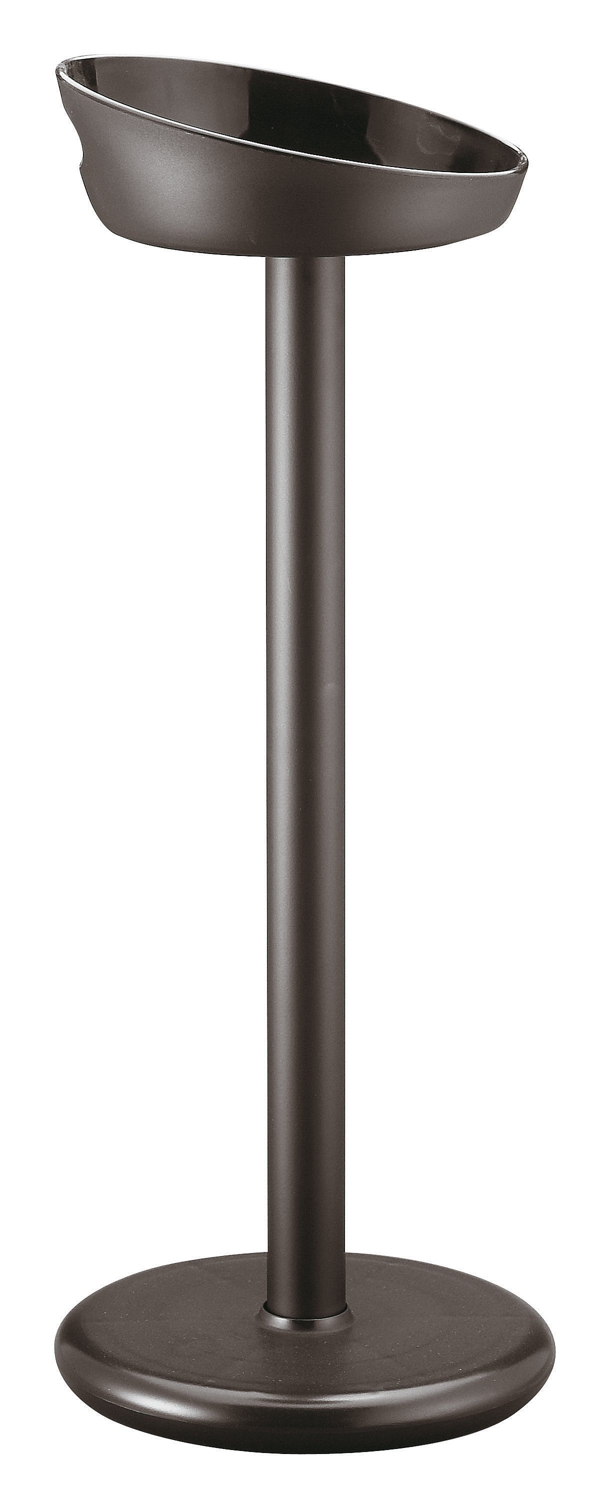 Colonna Portasecchiello H.67,6-Ø20cm. Ppnero