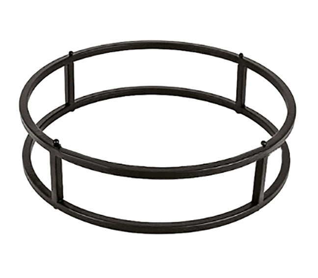 Supporto Cm.32x8h Acciaio Rivestimento Nero