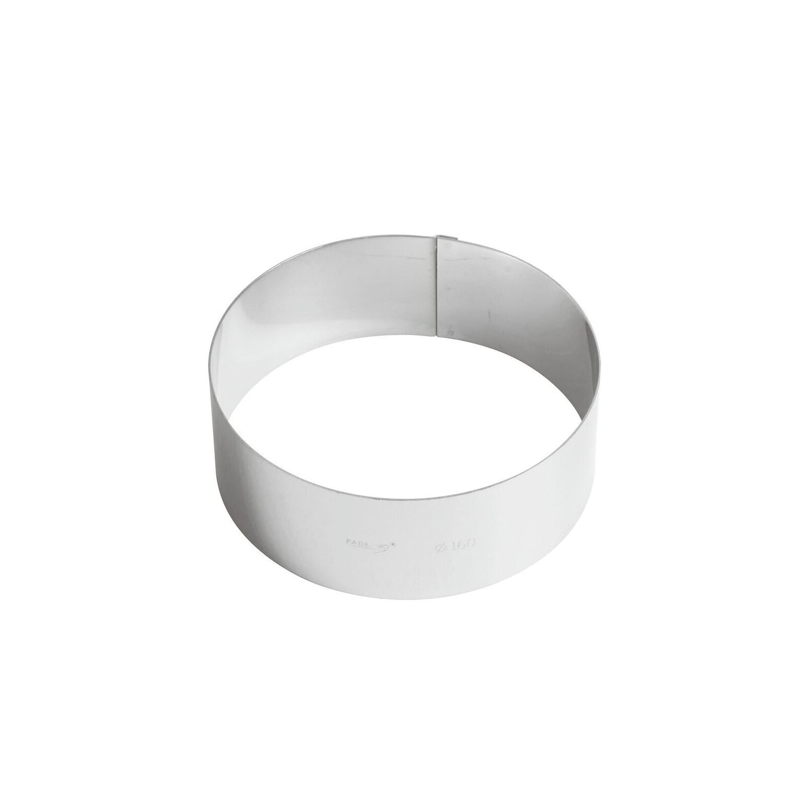 Anello Per Torte Cm.16 H.6 Acciaio Inox