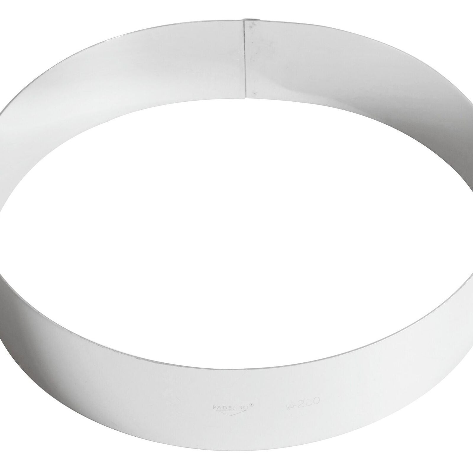 Anello Per Torte Cm.28 H.6 Acciaio Inox