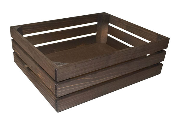 Cassetta Gastronorm 1/2 In Legno Abete Vintage Bisetti