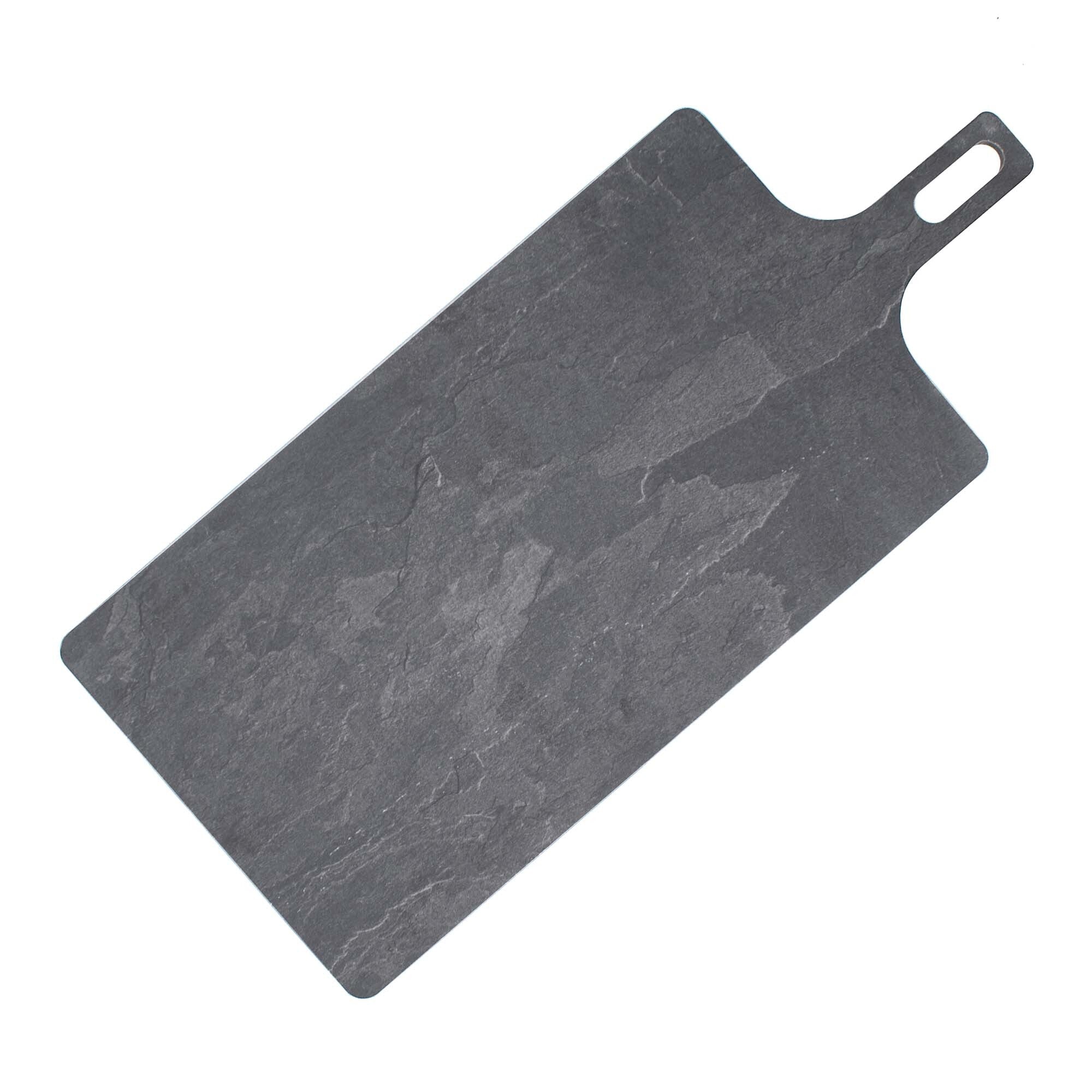 Tagliere Hpl Cm.24x20x0,5h Ardesia Con Manico (cm.34)