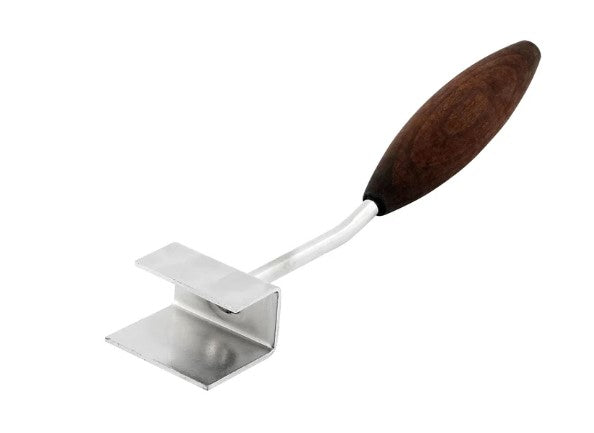 Pinza Con Manico In Legno Noce Per Pietra Ollare