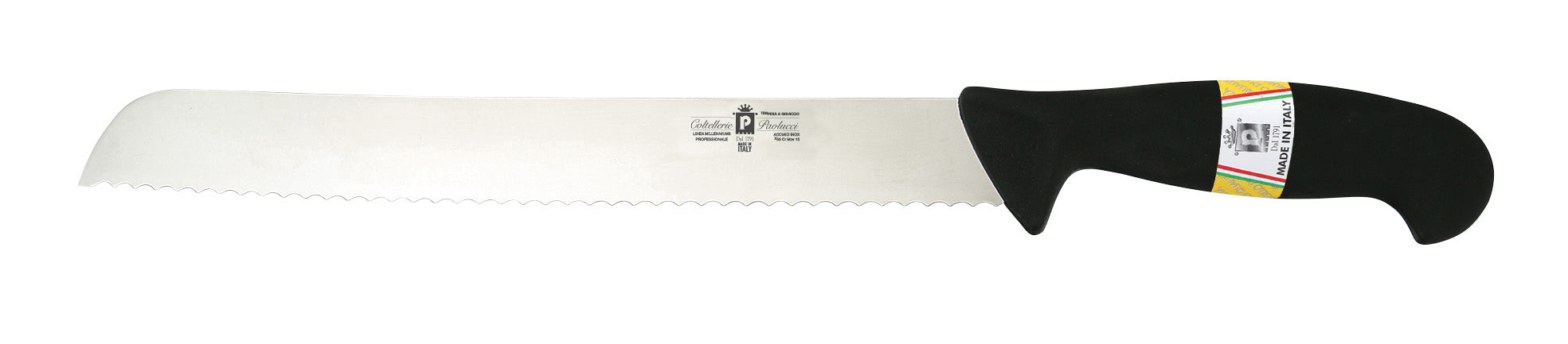 Manico Nylon Coltello Pane 26cm Inox