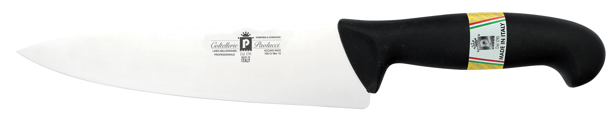 Manico Nylon Coltello Cuochi 20cm Inox