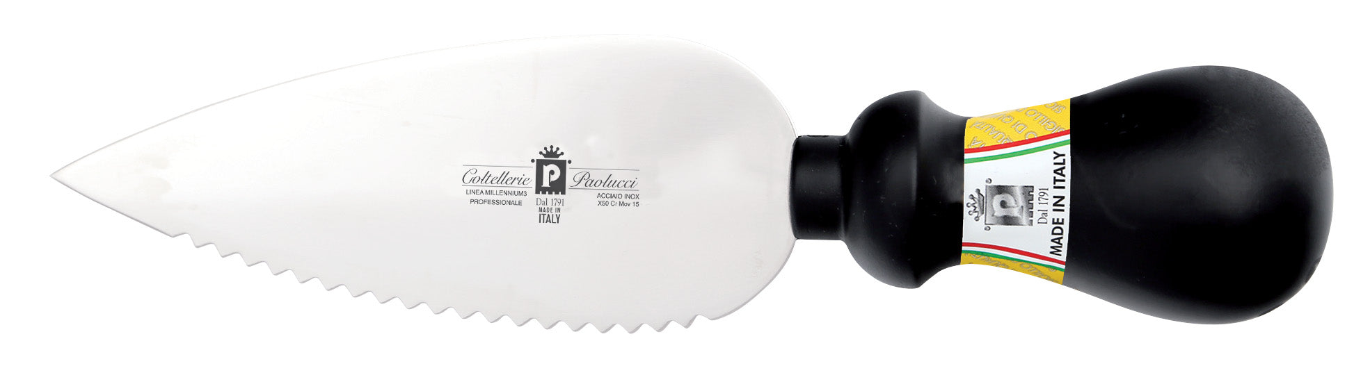 Coltello Formaggio Acciaio Inox Professionale Lama Dentata