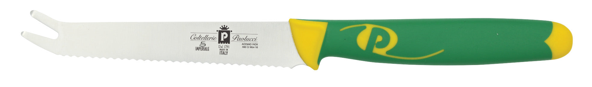 Coltello Per Agrumi Cm.11 Acciaio Inox Coltellerie Paolucci