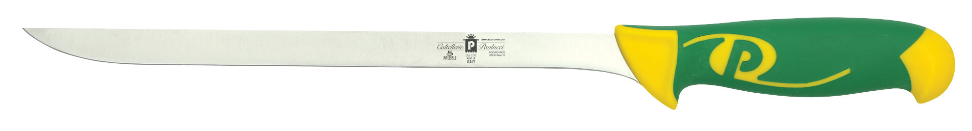 Coltello Prosciutto A Punta 26cm Manico Doppia Iniezione