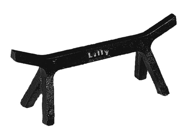 Alare Poggia Legna In Ghisa Cm40 Lilly Codroipo Srl