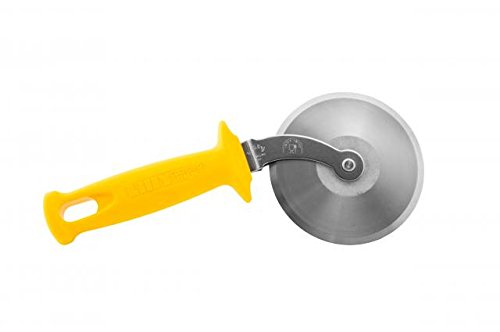 Rotella Tagliapizza Cm.10 Professionale Curva Acciaio Inox Lilly Codro